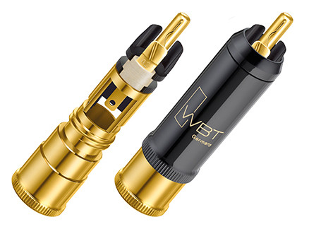 Auditorium WBT 0152 Cu RCA-Stecker für Kabel bis 10,8mm Durchm. 259369 - 1
